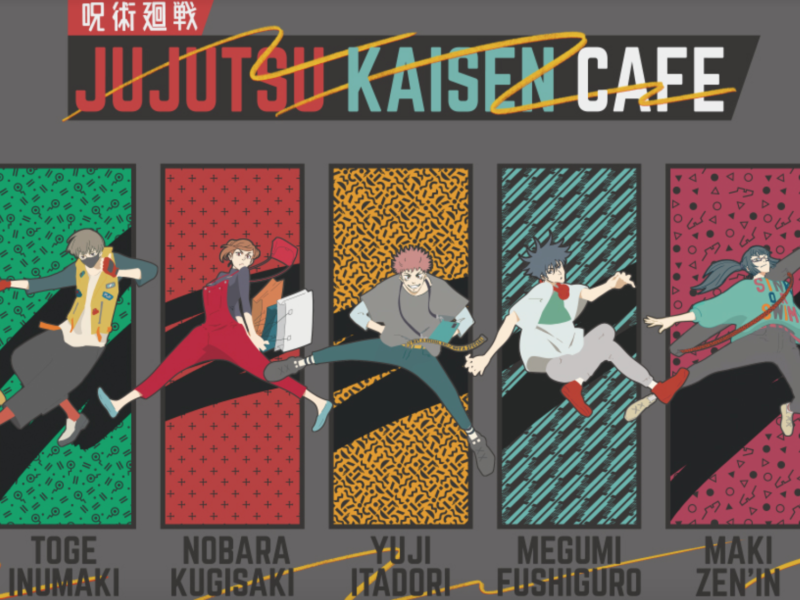 NEW Jujutsu Kaisen Cafe Opening in Tokyo 2021