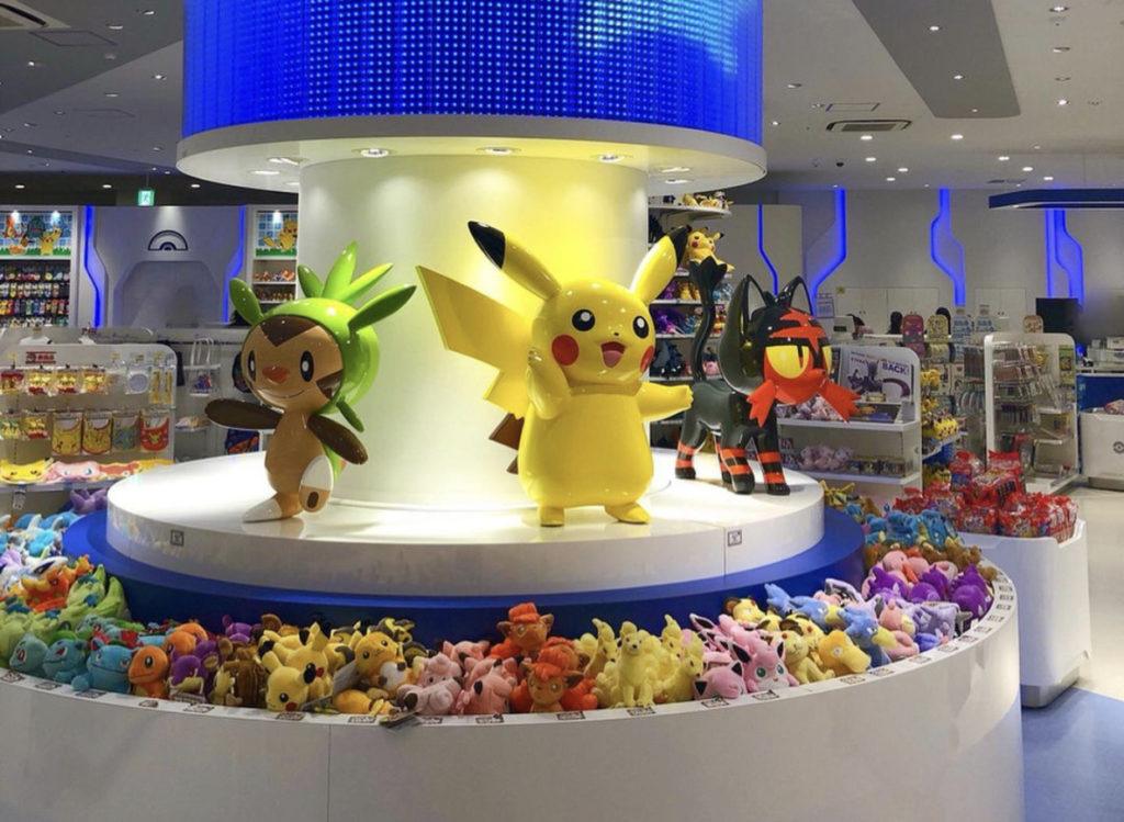Pokemon Center in Shinuya Tokyo Japan. I can't believe how much