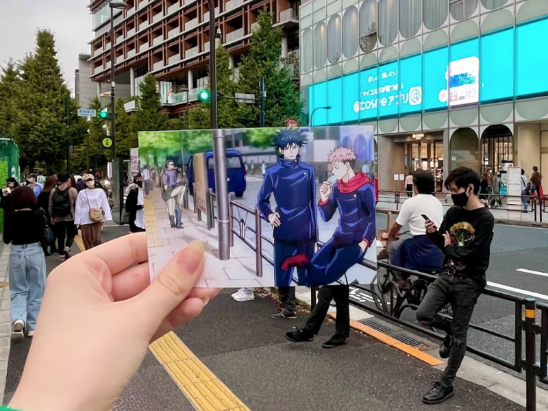 Jujutsu Kaisen Real Life Anime Locations in Tokyo